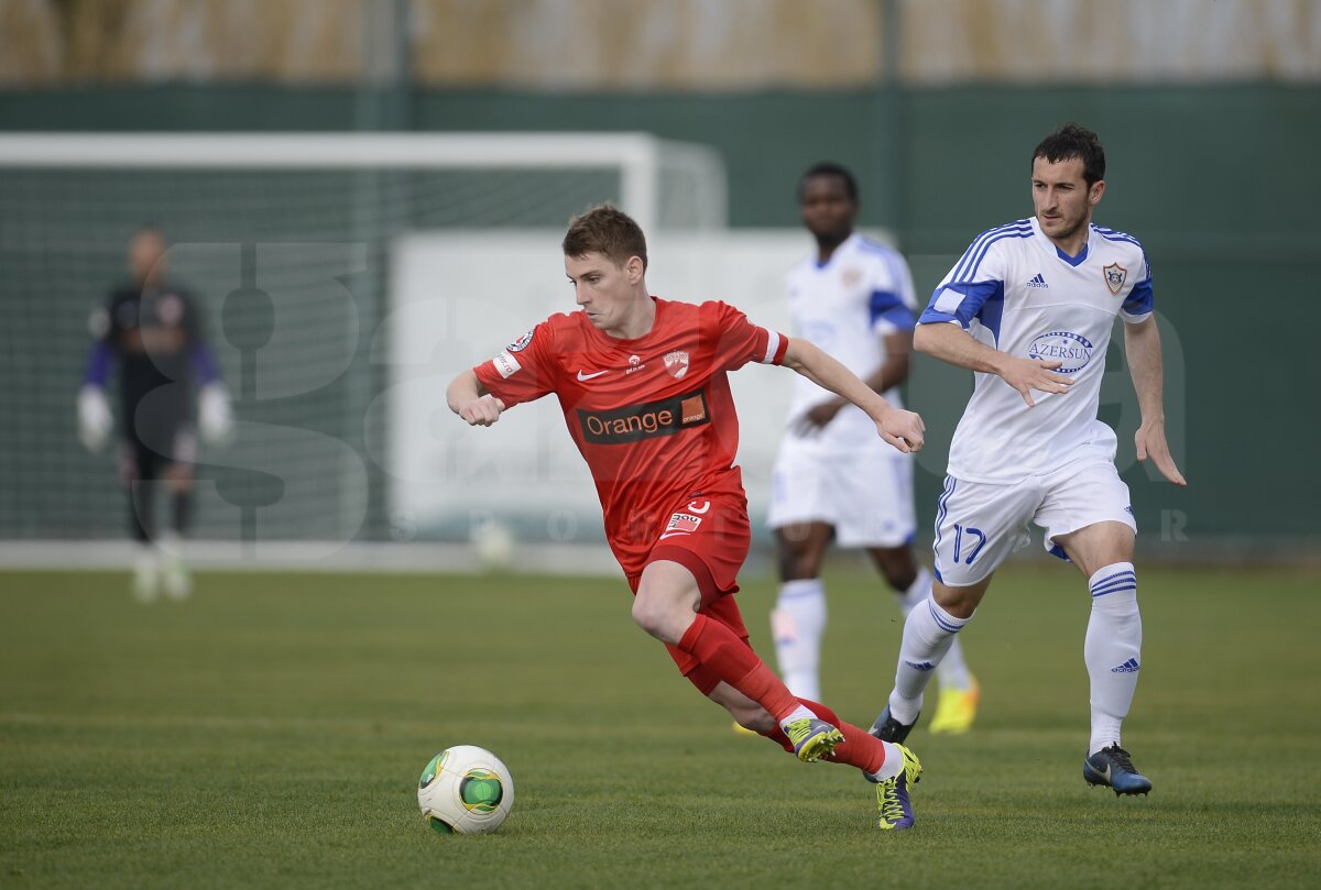 FOTO şi VIDEO Dinamo - FC Qarabag 0-1! "Cîinii" au pierdut primul amical al iernii