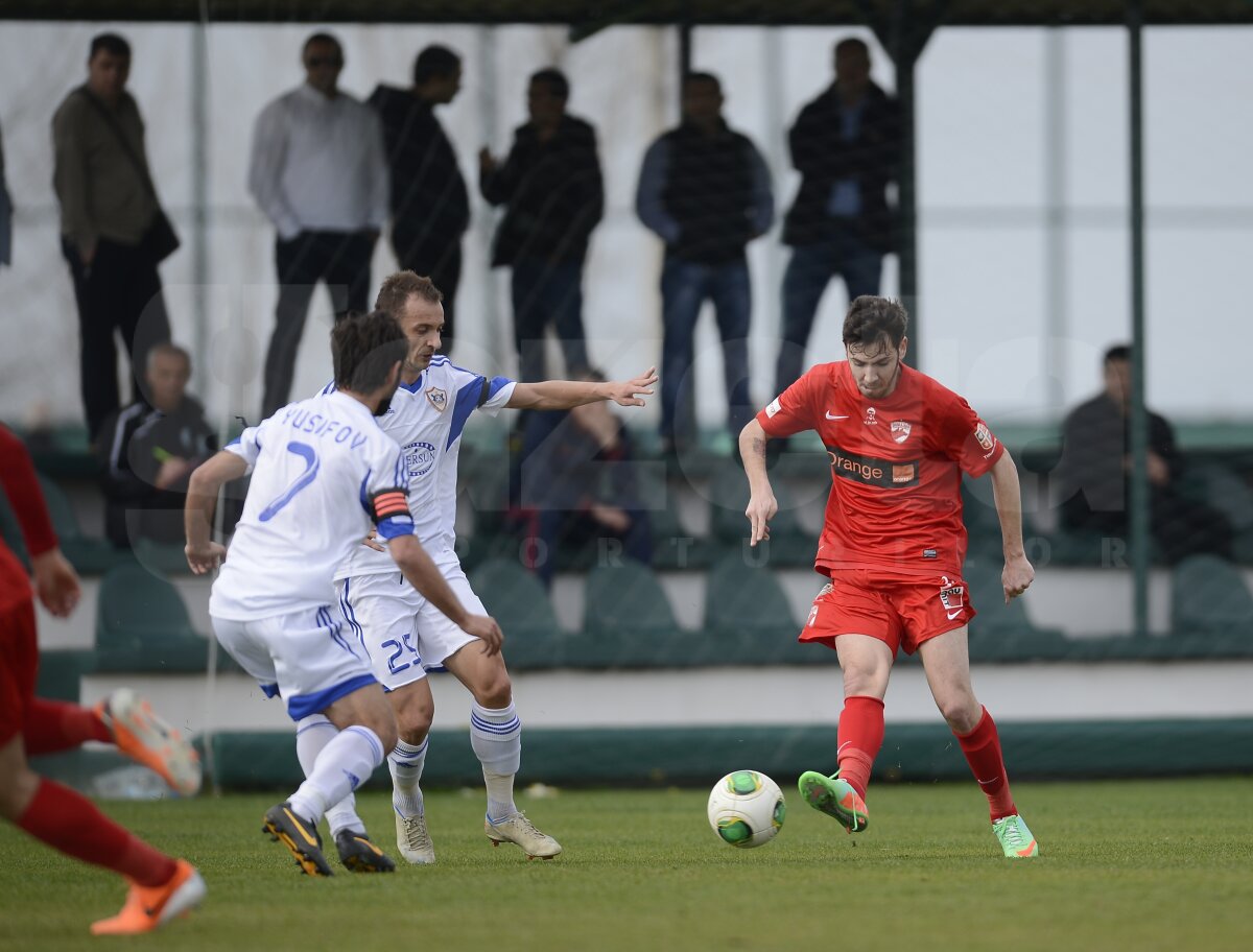 FOTO şi VIDEO Dinamo - FC Qarabag 0-1! "Cîinii" au pierdut primul amical al iernii