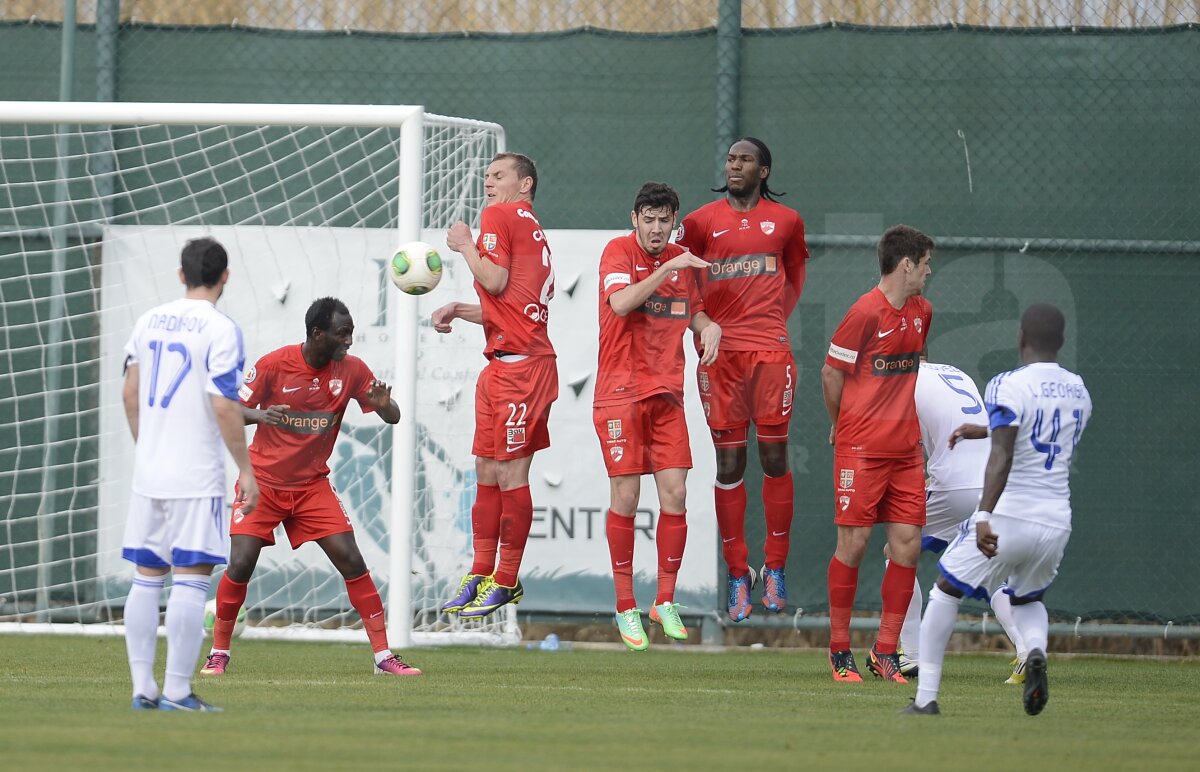 FOTO şi VIDEO Dinamo - FC Qarabag 0-1! "Cîinii" au pierdut primul amical al iernii