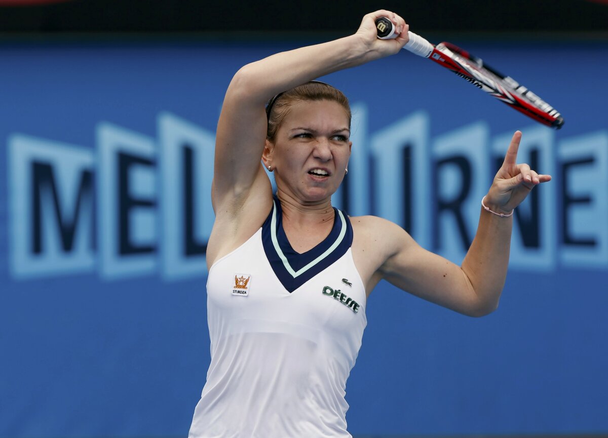 Simona Halep a fost eliminată de Dominika Cibulkova, în sferturile de finală de la Australian Open: 3-6, 0-6