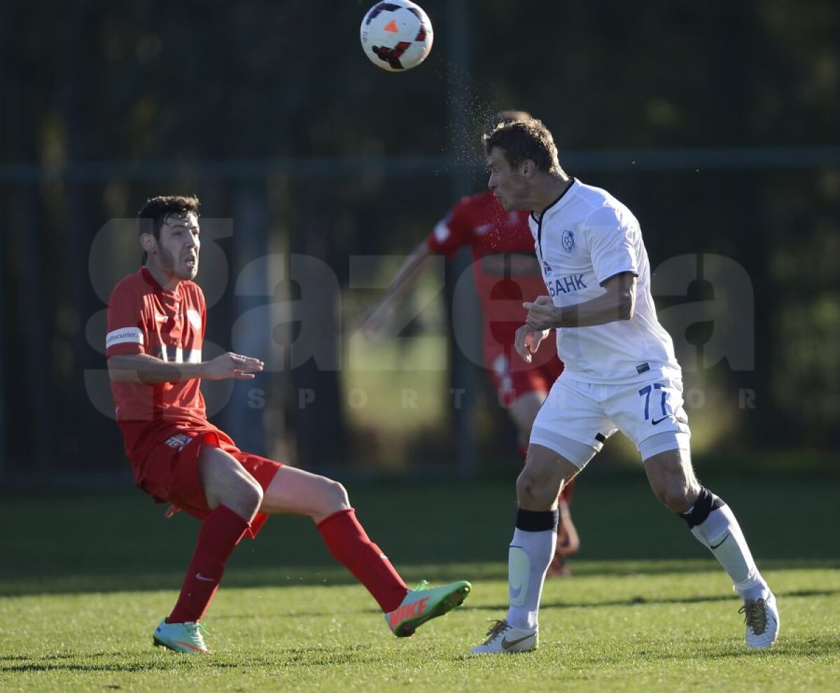 GALERIE FOTO Gelu Velici, singurul marcator al "cîinilor" în amicalele din Antalya » Dinamo - Cernomoreţ 1-1