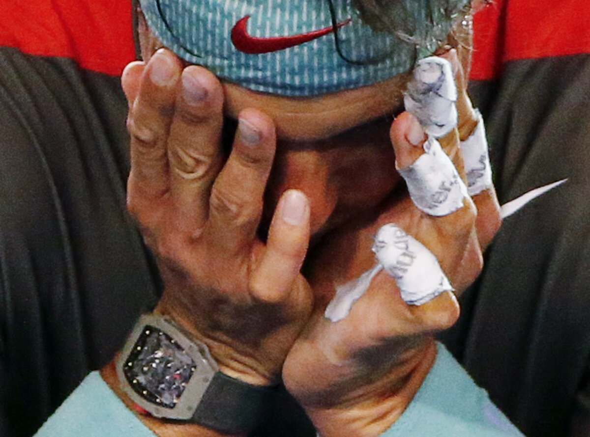 12 imagini de la finala Australian Open: suferinţa lui Rafael Nadal, Pete Sampras şi un meci foarte încîlcit