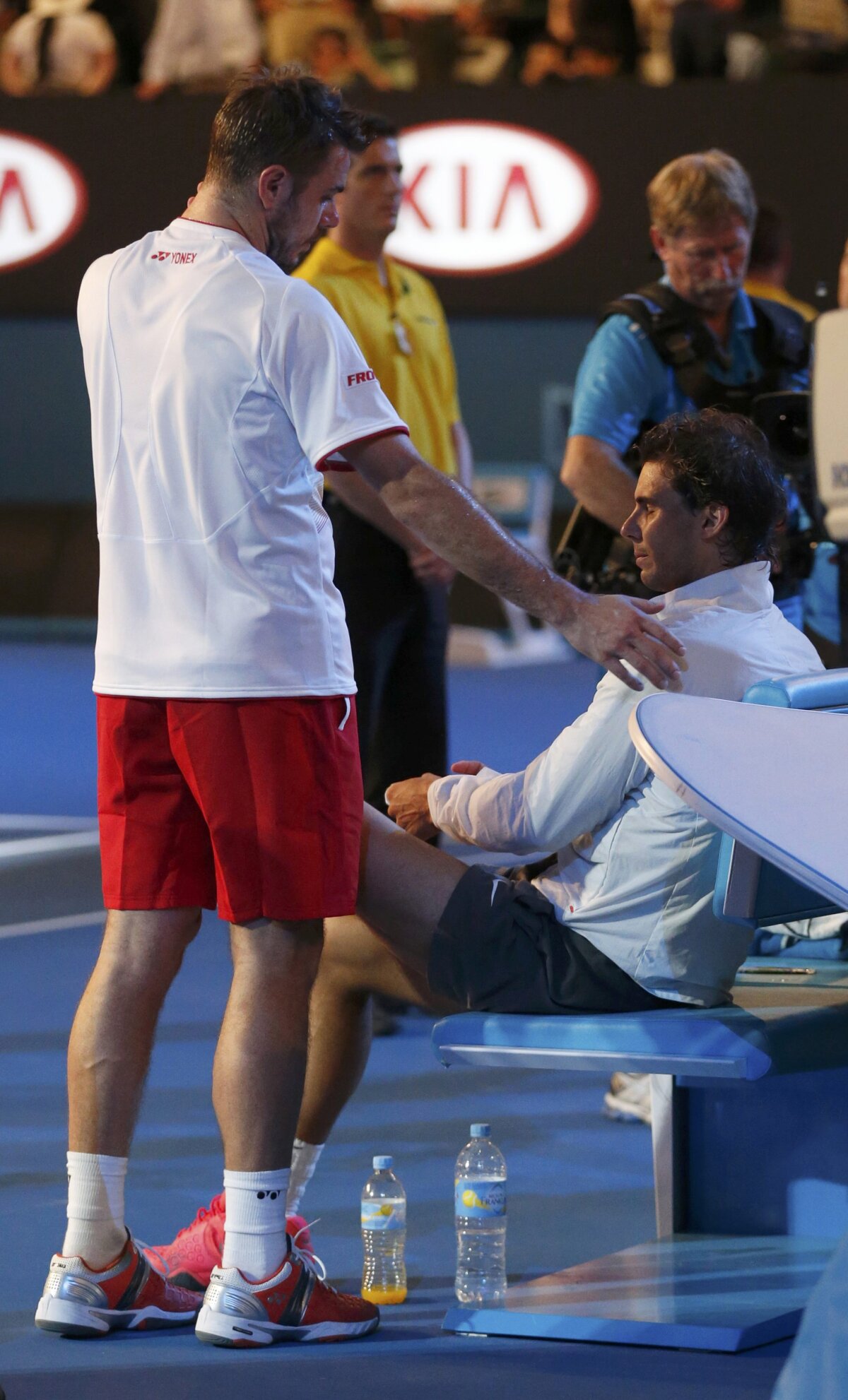 12 imagini de la finala Australian Open: suferinţa lui Rafael Nadal, Pete Sampras şi un meci foarte încîlcit