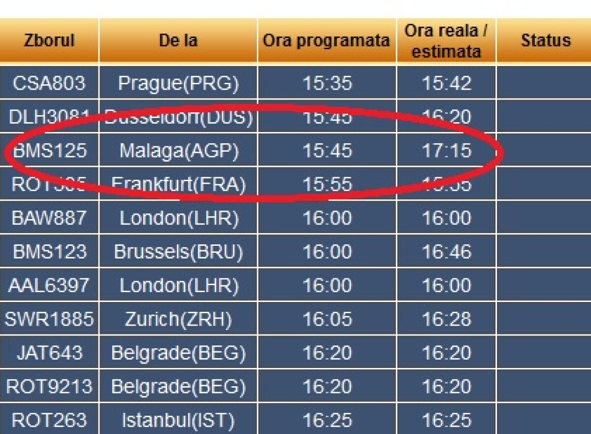 UPDATE Haos pe Otopeni! Steliştii au decolat spre Spania după 5 ore de aşteptare: "Îşi bat joc de noi!"
