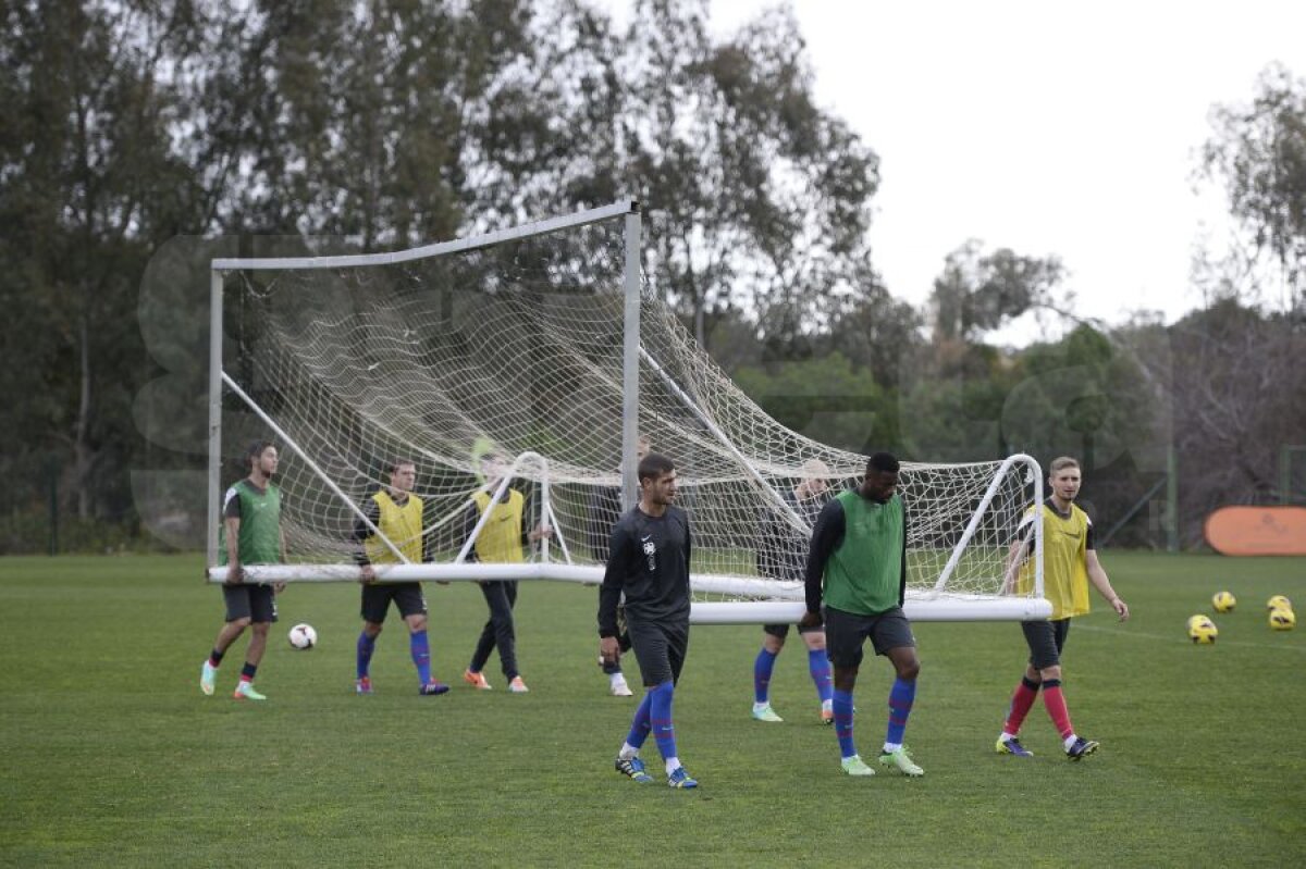 GALERIE FOTO Noi exerciţii de forţă la antrenamentele Stelei » Mîine, un nou amical