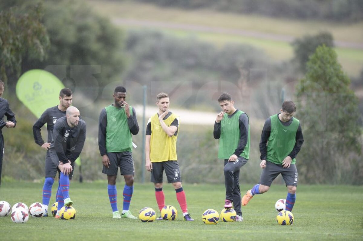 GALERIE FOTO Noi exerciţii de forţă la antrenamentele Stelei » Mîine, un nou amical