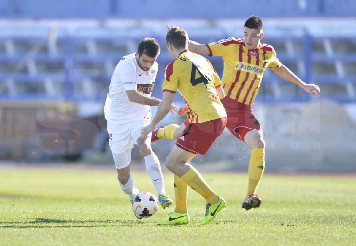 FOTO + VIDEO Dinamo a cîştigat primul amical din această iarnă » Primul gol şi pentru Bilinski în tricoul "cîinilor"