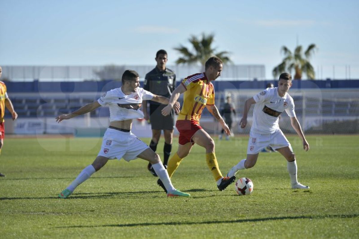 FOTO + VIDEO Dinamo a cîştigat primul amical din această iarnă » Primul gol şi pentru Bilinski în tricoul "cîinilor"