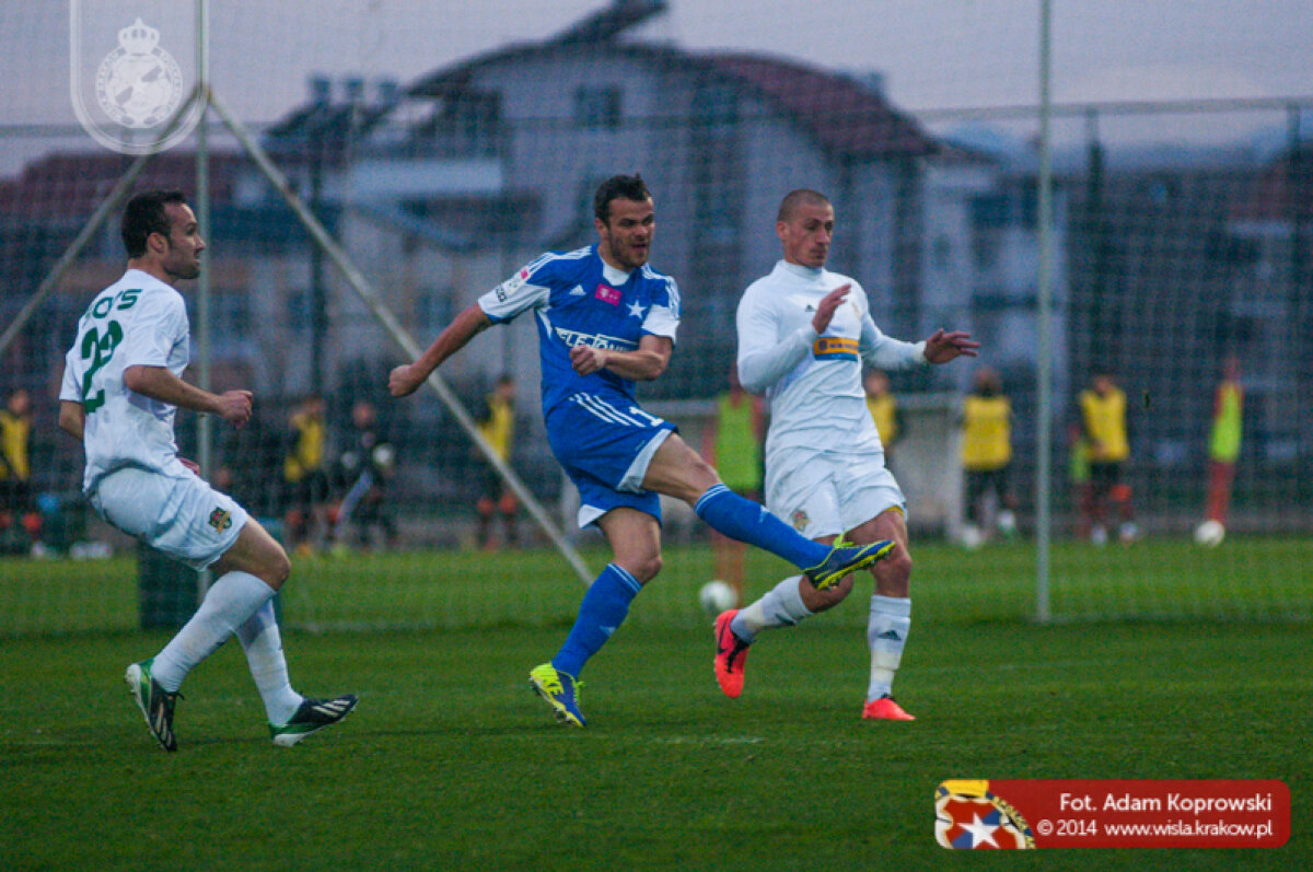 FOTO În zodia lui "X"! FC Vaslui rămîne fără victorie în amicale! Moldovenii au remizat cu Wisla Cracovia, 0-0