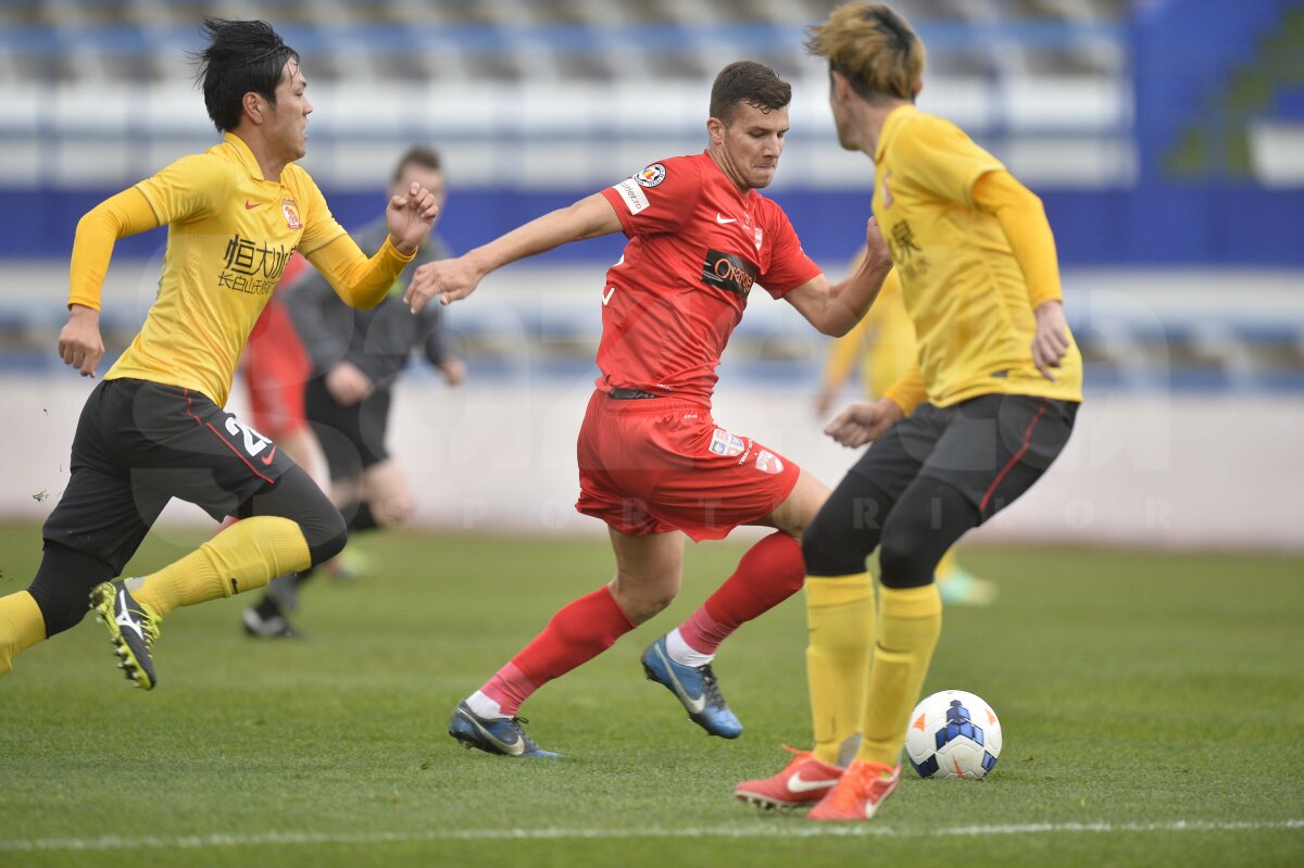 FOTO + VIDEO Dinamo - Guangzhou Evergrande 2-0 » "Cîinii" au învins lejer echipa lui Marcelo Lippi