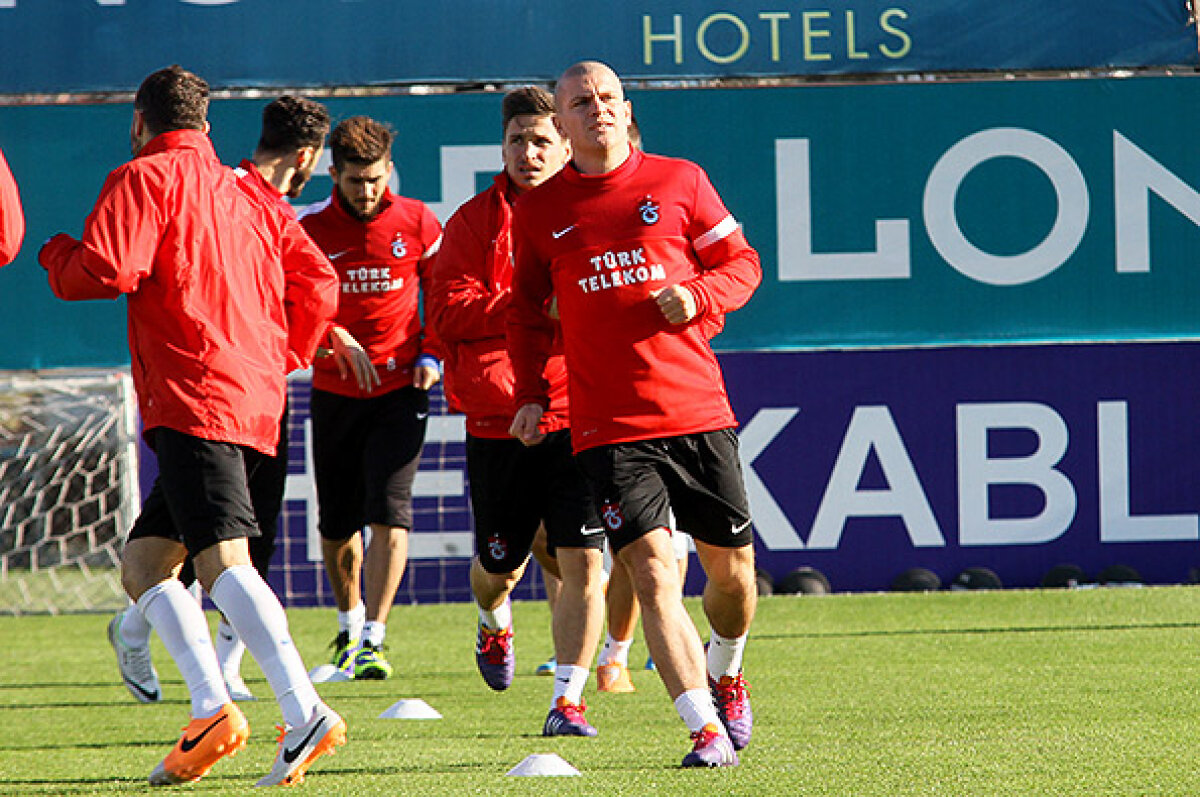 FOTO I-a impresionat pe turci de la primul antrenament! Alexandru Bourceanu, lăudat de oficialii lui Trabzonspor