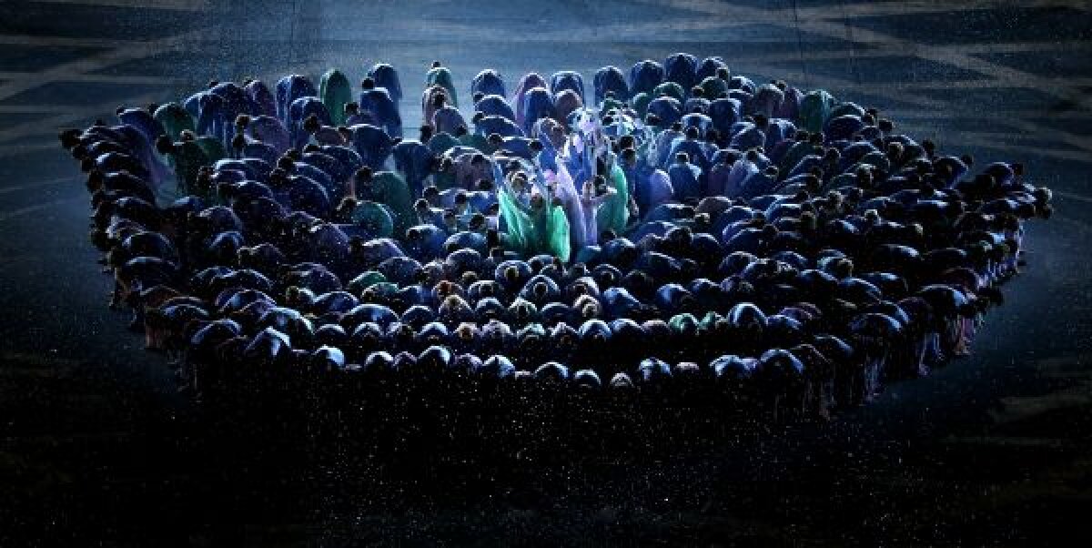 FOTO Simfonia rusă » Ceremonia de deschidere a JO de la Soci a fost un amestec de vechi şi nou, de lumină şi culoare, de simboluri din toate epocile