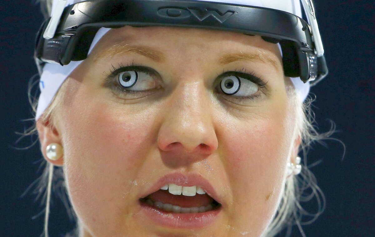 10 imagini speciale de la Soci » De la ochii Gretei Gaim la casca lui John Fairbairn