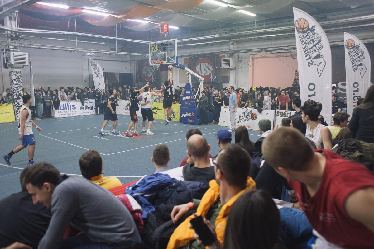 Noile reguli pentru baschetul 3x3, folosite în premieră mondială la Sport Arena Streetball