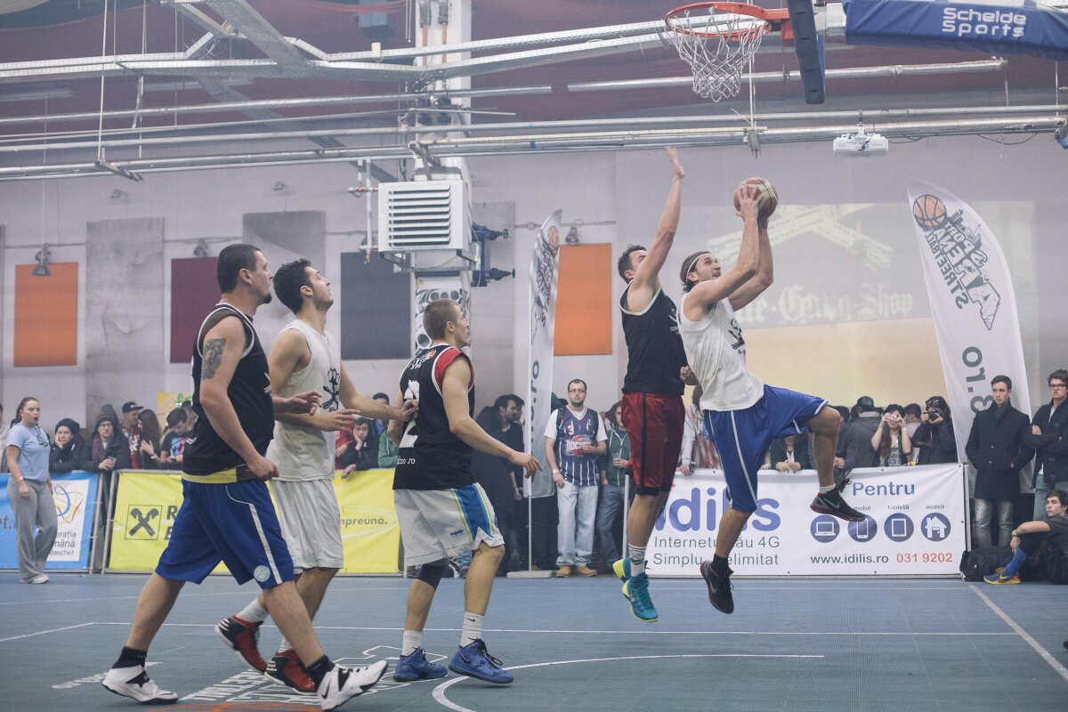 Noile reguli pentru baschetul 3x3, folosite în premieră mondială la Sport Arena Streetball