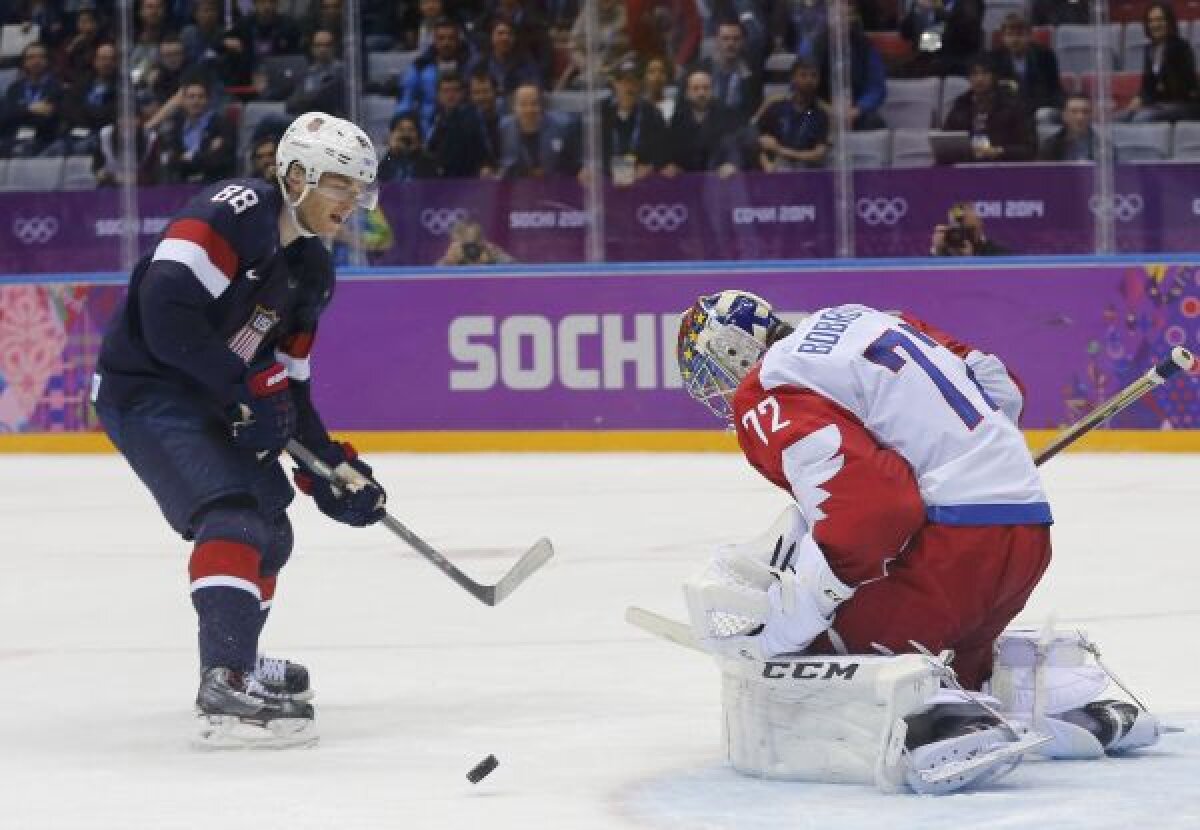VIDEO+FOTO Thriller la Soci » SUA învinge Rusia la hochei după penalty-uri!