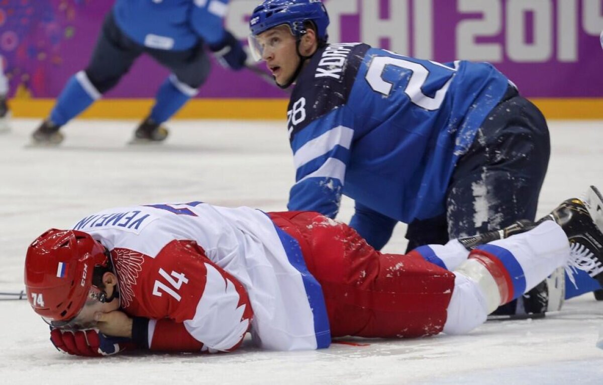 "Bombă" la Soci: Finlanda a eliminat Rusia la hochei! Cine este legendarul Teemu Selanne, omul cheie al meciului