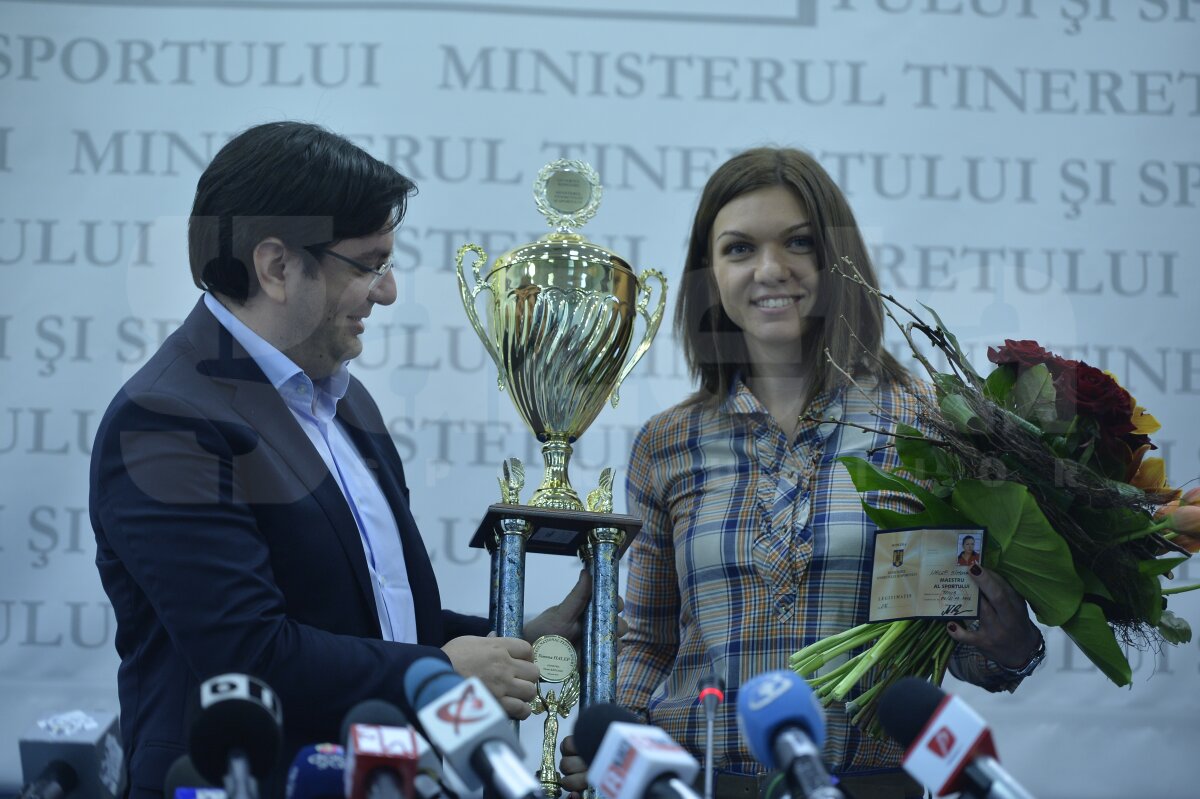 Simona Halep a primit titlul de maestru al sportului: "E copleşitor"