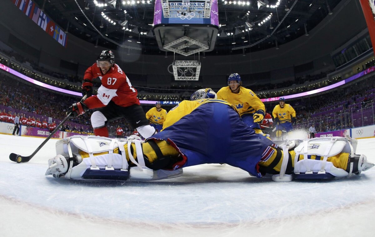 Stăpînii aurului » Canada a învins Suedia într-o partidă care a încheiat Jocurile Olimpice de la Soci