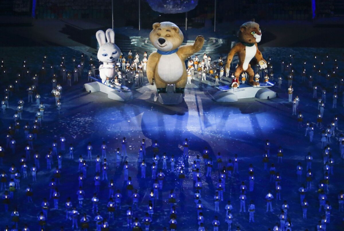 FOTO Da svidania, Soci! » Jocurile Olimpice s-au încheiat printr-o ceremonie încărcată de cultura rusă