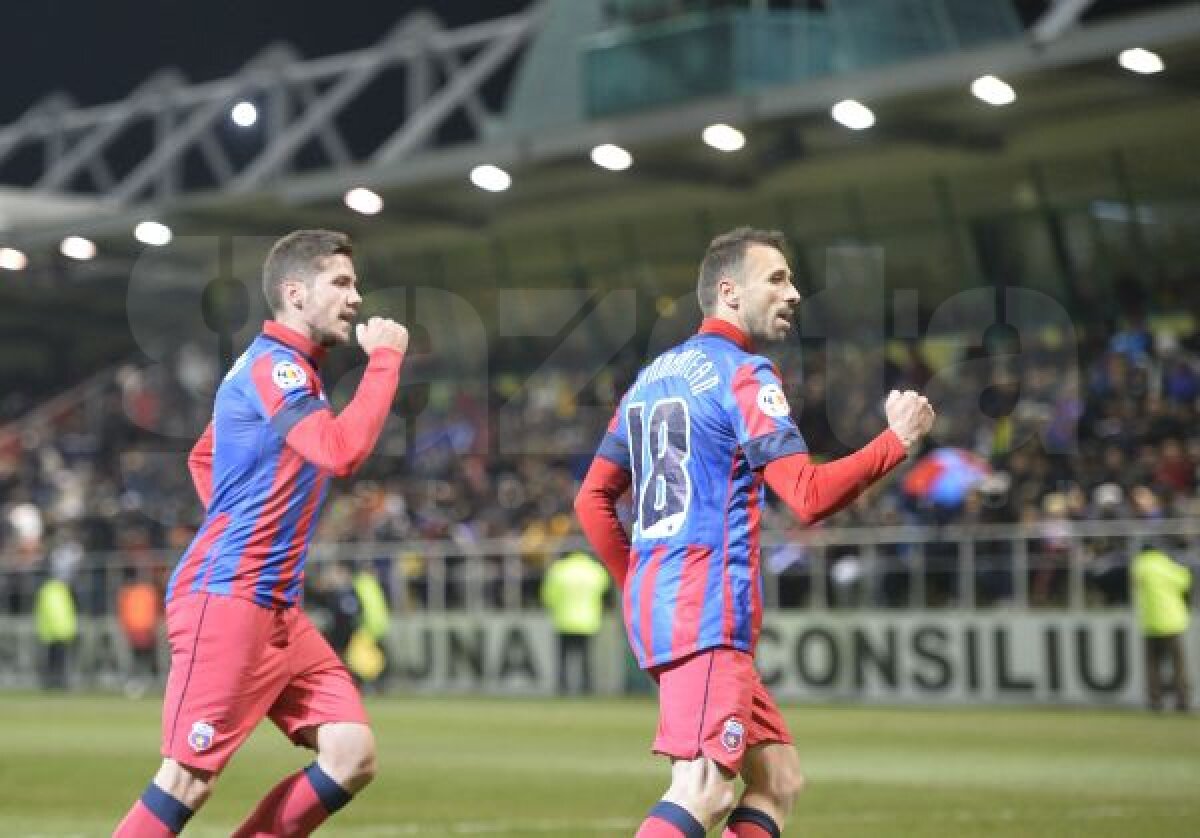 VIDEO+FOTO Scenariul s-a repetat » Steaua a dat de pămînt cu Concordia şi la Chiajna