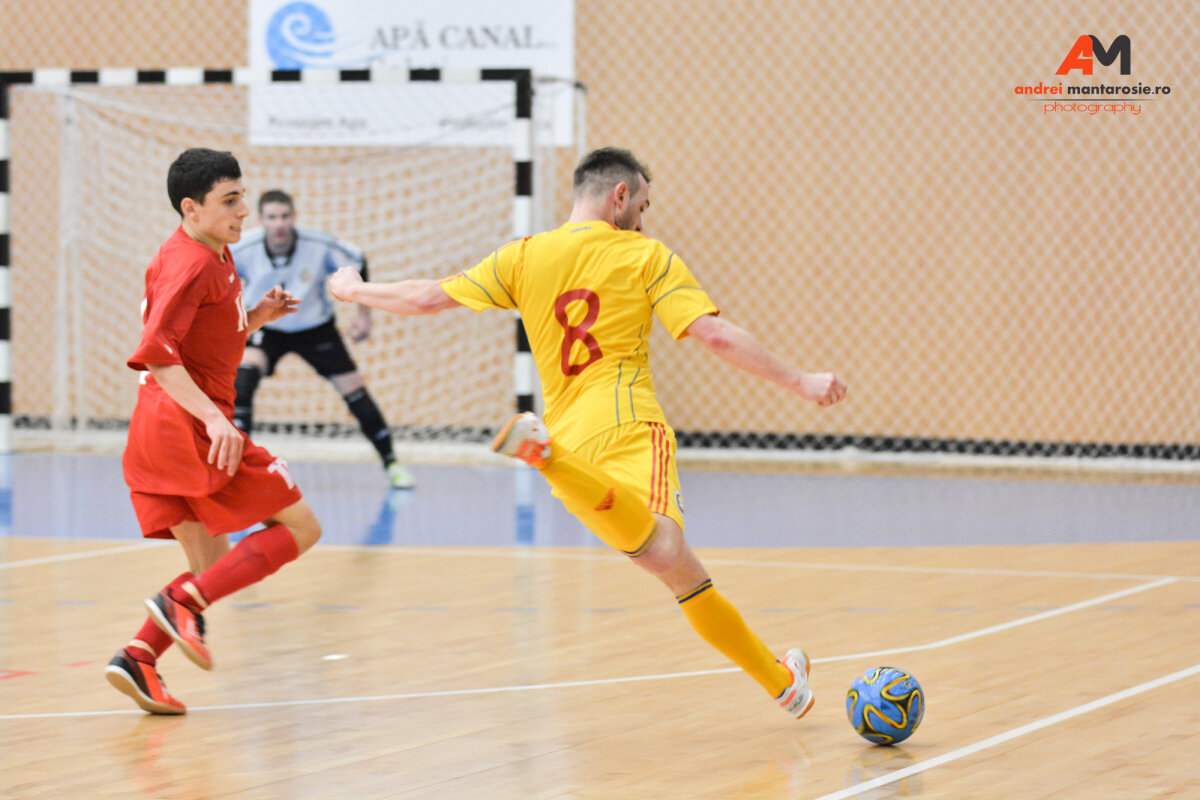 România a învins de două ori Moldova la futsal!