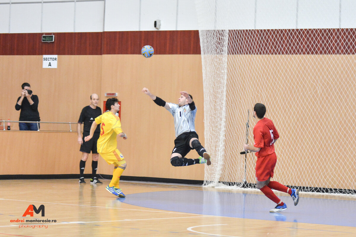 România a învins de două ori Moldova la futsal!