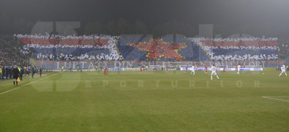 FOTO Spectacol de zile mari în Ghencea » Coregrafii de excepţie ale ultraşilor!