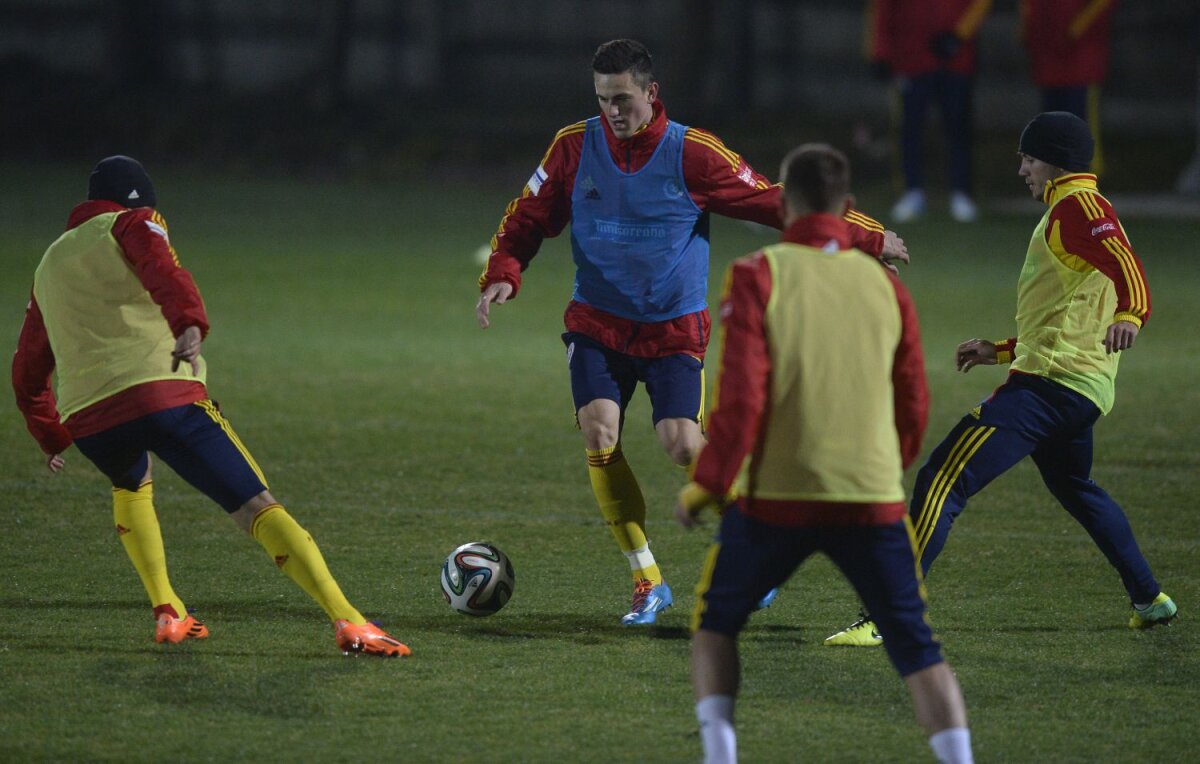 Reţea anti-Leo » Victor Piţurcă pregăteşte anihilarea lui Lionel Messi printr-un marcaj triplu şi efort colectiv. Echipa probabilă cu Argentina