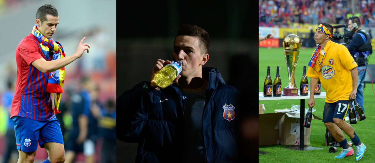 Trei dintre elevii lui Laurenţiu Reghecampf n-au fost foarte afectaţi de egalul cu Dinamo » Distracţie şi alcool după derby!