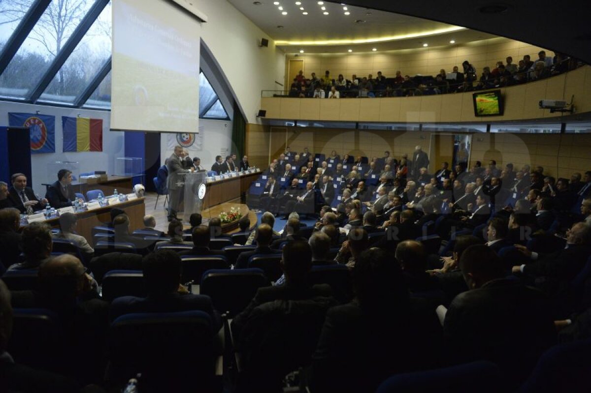 FRF are un nou preşedinte! Răzvan Burleanu l-a învins pe Vasile Avram în turul II cu 113 voturi!