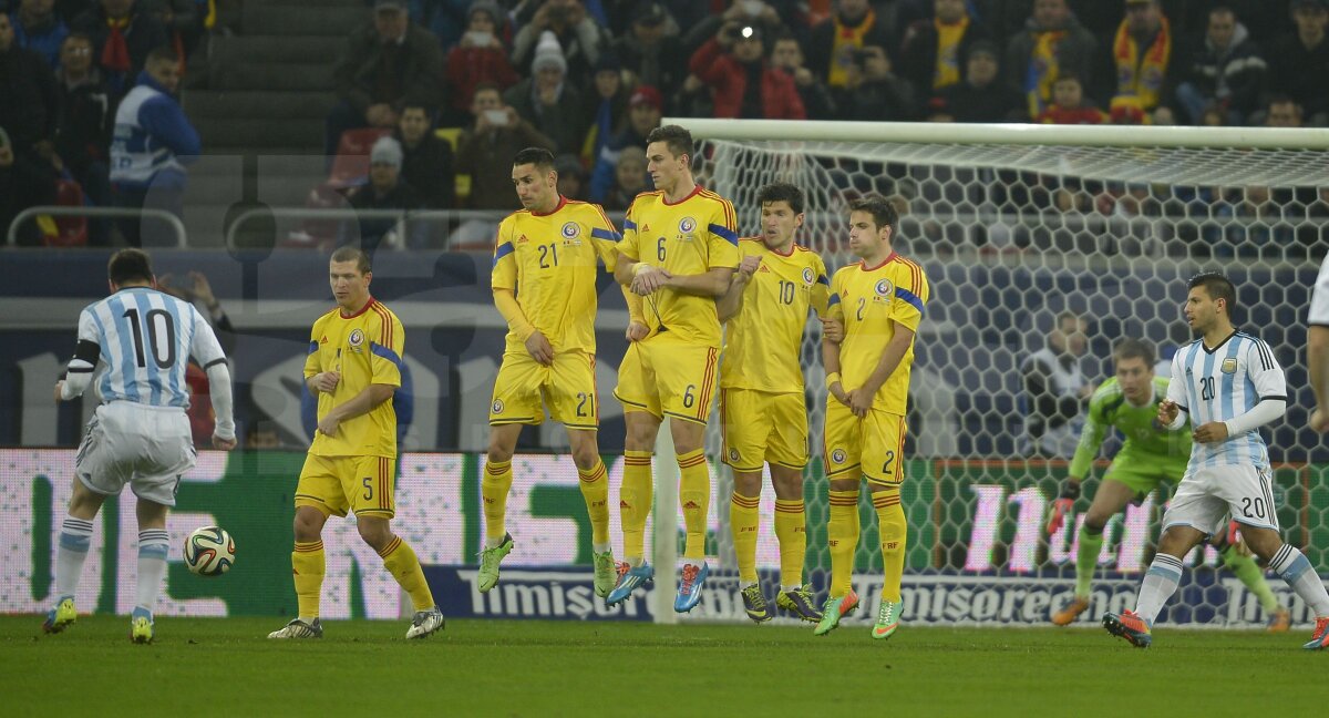 FOTO România - Argentina 0-0 » Egal spectaculos în faţa a 45.000 de spectatori