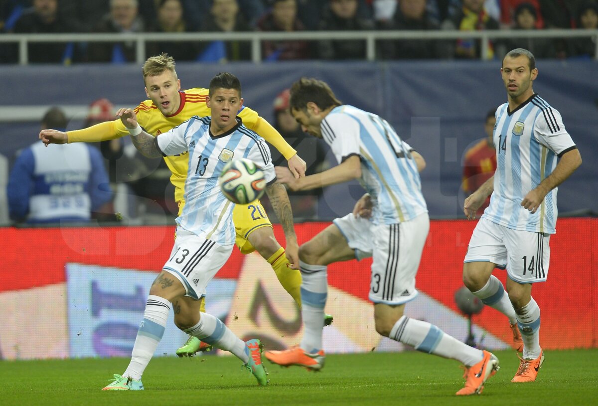FOTO România - Argentina 0-0 » Egal spectaculos în faţa a 45.000 de spectatori