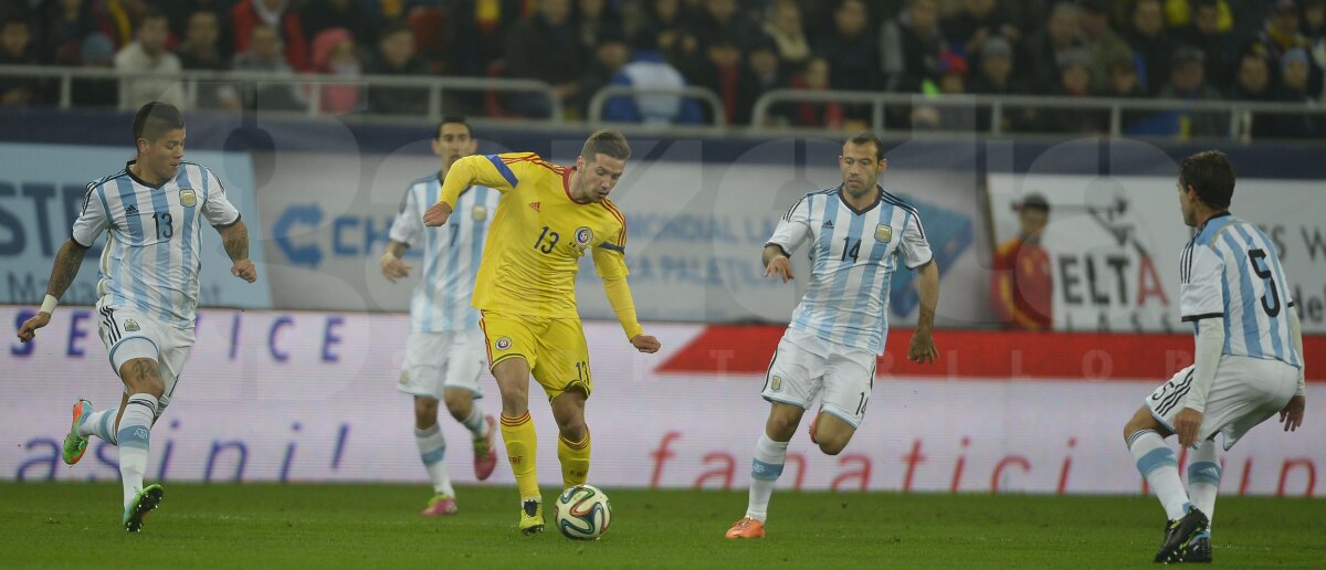 FOTO România - Argentina 0-0 » Egal spectaculos în faţa a 45.000 de spectatori