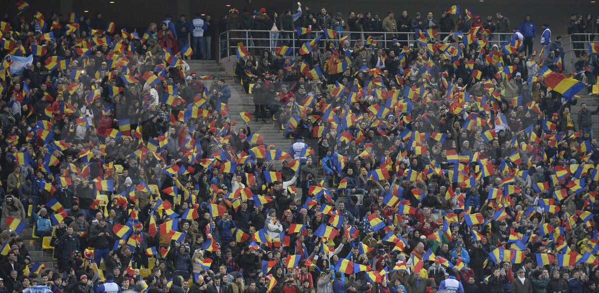 FOTO Atmosferă de sărbătoare pe Arena Naţională » Aproximativ 45.000 de oameni au venit la România - Argentina