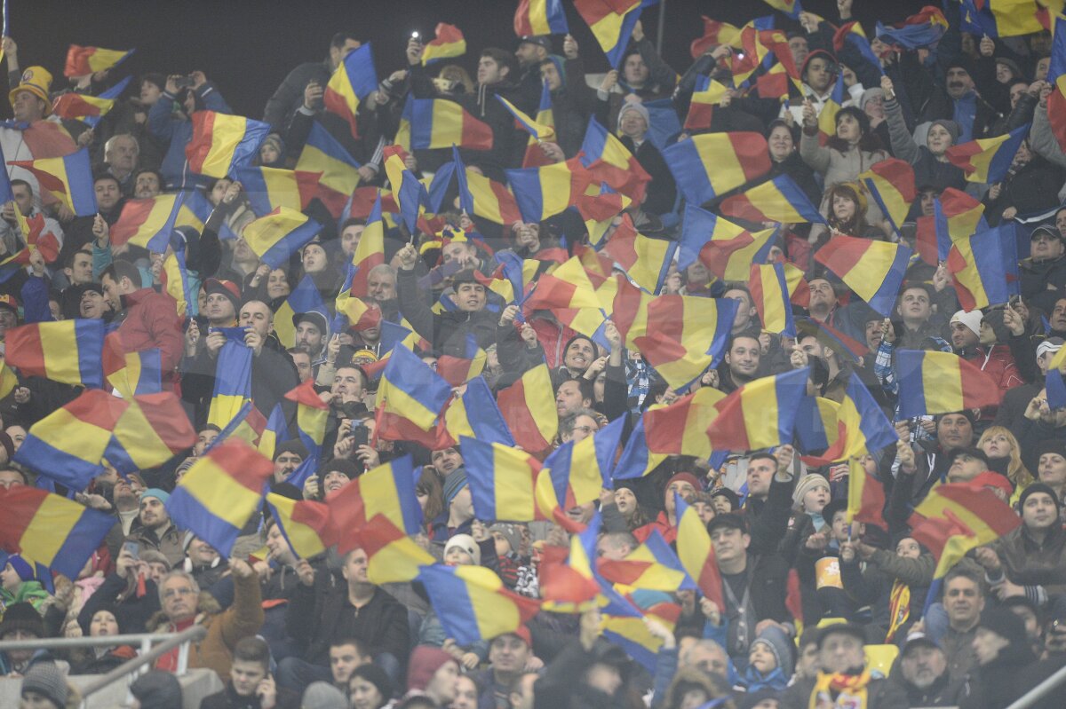 FOTO Atmosferă de sărbătoare pe Arena Naţională » Aproximativ 45.000 de oameni au venit la România - Argentina