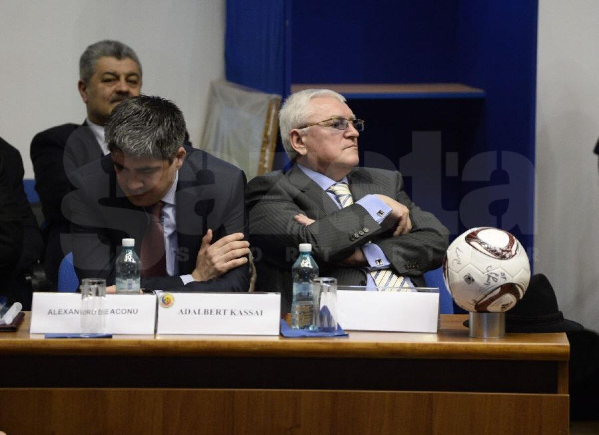 UPDATE Burleanu nu mai umblă la CCA: "Alexandru Deaconu va rămîne în fruntea arbitrilor români"