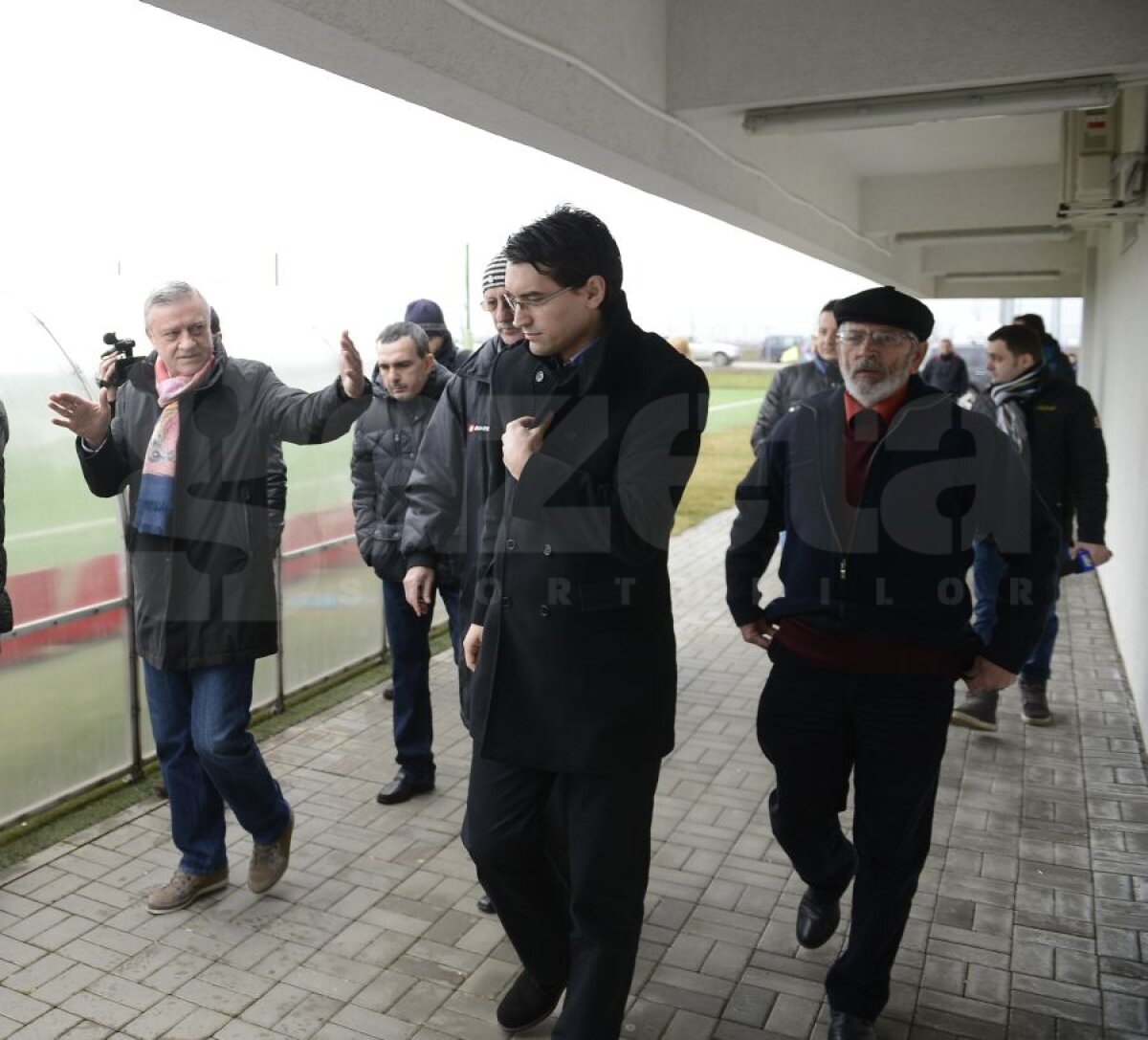 GALERIE FOTO Răzvan Burleanu a rămas impresionat de bazele FRF: "E un model pe care îl vom implementa la nivel regional"