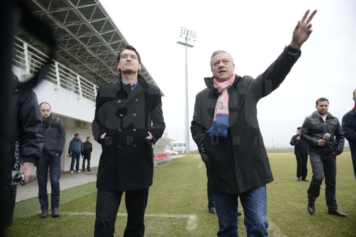 GALERIE FOTO Răzvan Burleanu a rămas impresionat de bazele FRF: "E un model pe care îl vom implementa la nivel regional"