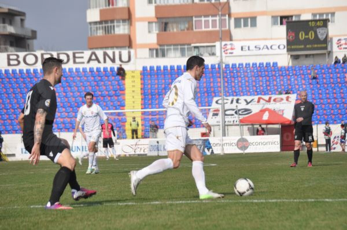 VIDEO+FOTO Rămasă în 9 jucători, ACS Poli n-a rezistat în faţa Botoşaniului, 0-1
