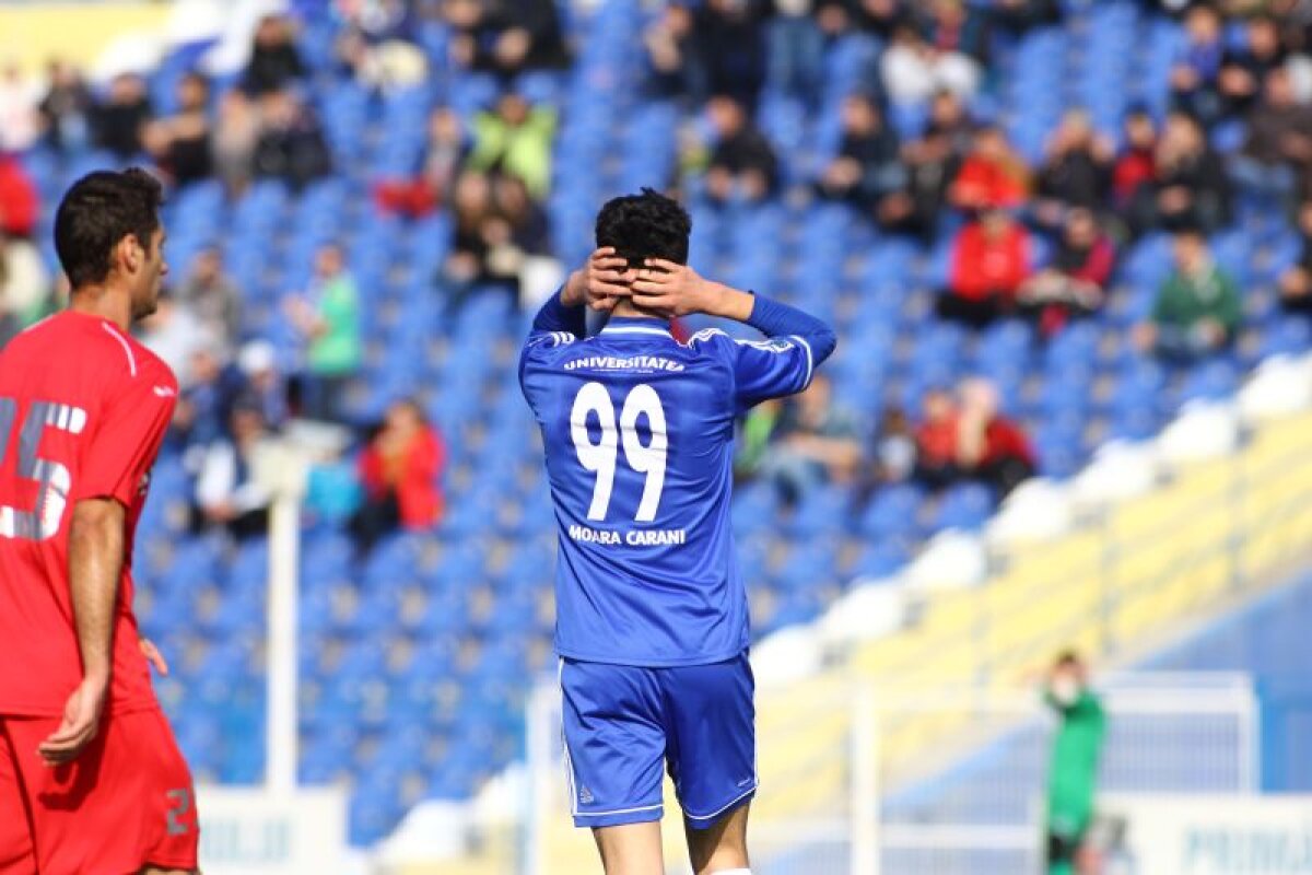 Primul meci după grevă » FCU Craiova, egal cu FC Bihor, 0-0