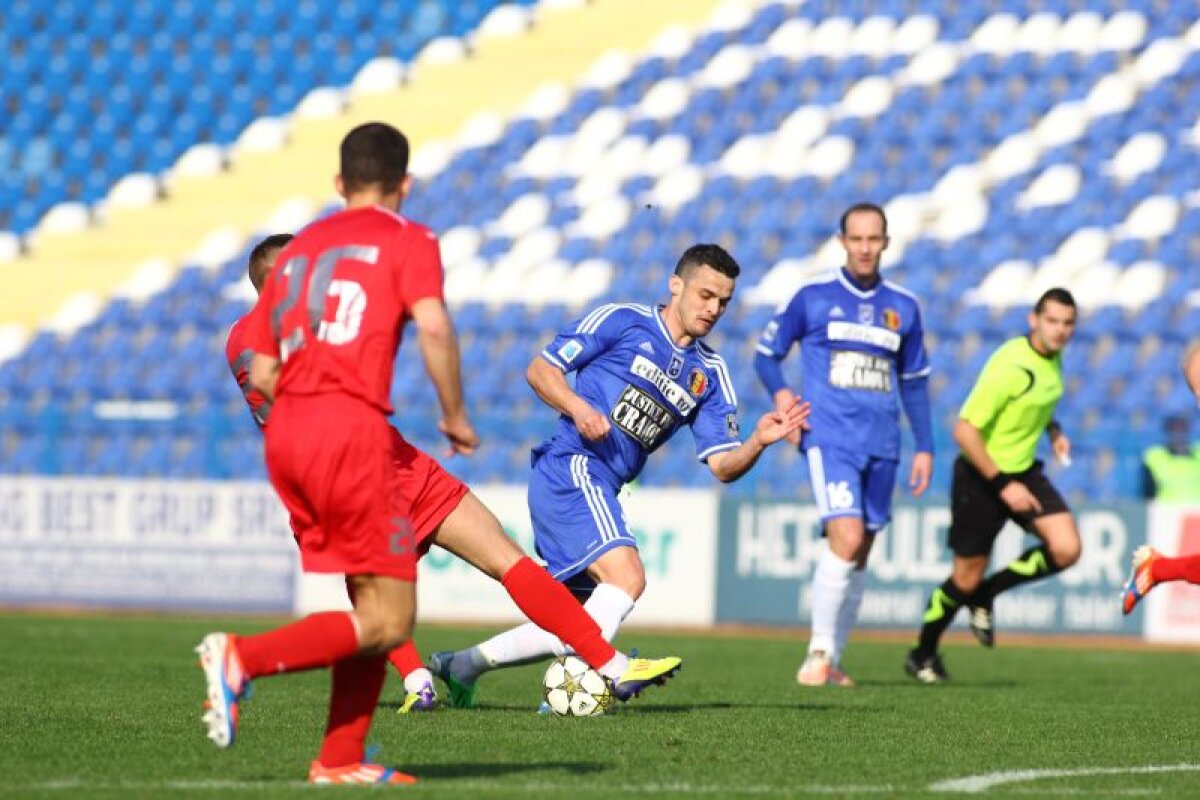 Primul meci după grevă » FCU Craiova, egal cu FC Bihor, 0-0