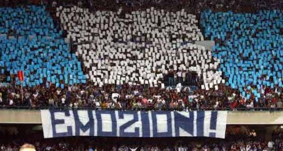 Povestea impresionantă a fanului orb al lui Napoli care nu ratează nici un meci: "Întîlnirea cu Maradona m-a marcat pe viaţă"