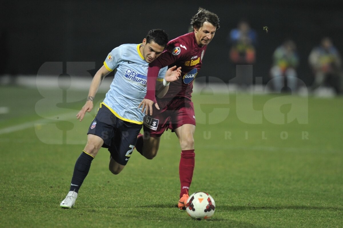 VIDEO Atacant fals, dar decisiv » Chipciu a adus o victorie esenţială pentru Steaua în lupta la titlu, 1-0 cu CFR Cluj