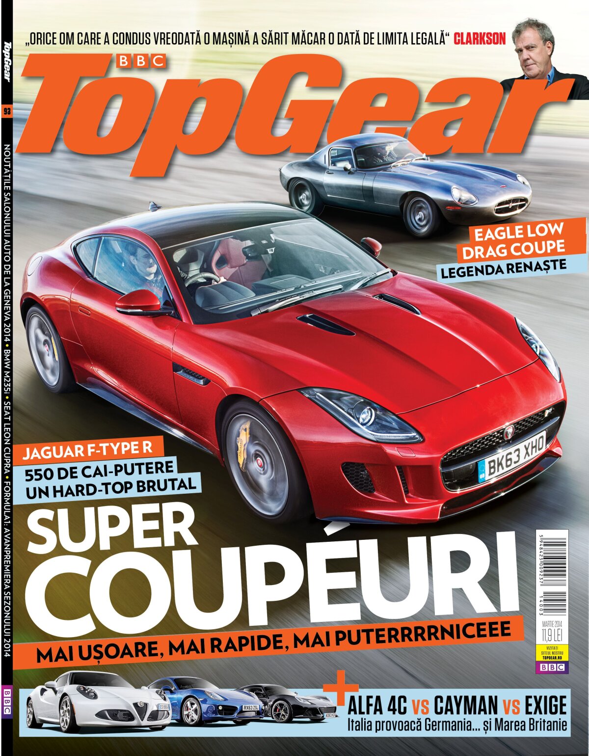 Noua clasă uşoară » Alfa Romeo 4C, Porsche Cayman şi Lotus Exige au fost testate de TopGear
