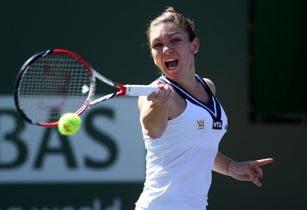 Duelul viitorului » Simona Halep şi Eugenie Bouchard se întîlnesc în optimile turneului de la Indian Wells, azi, de la 20:00