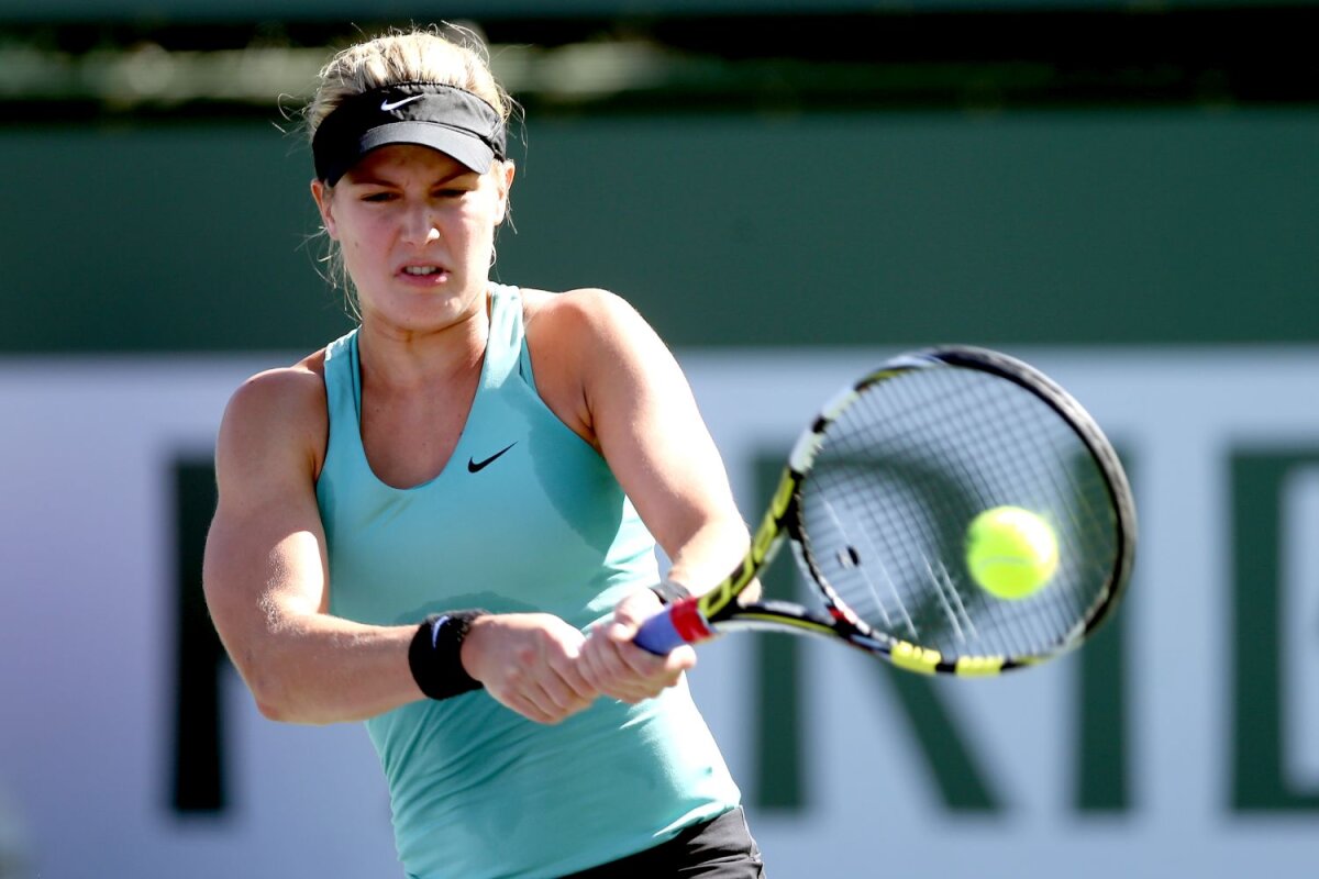 Duelul viitorului » Simona Halep şi Eugenie Bouchard se întîlnesc în optimile turneului de la Indian Wells, azi, de la 20:00