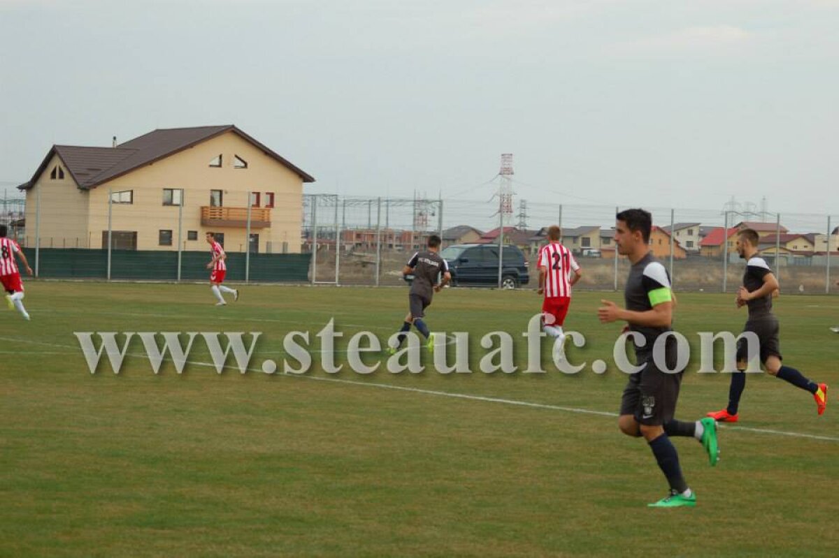 FOTO Steaua a învins-o azi pe Clinceni într-un meci amical » Echipa folosită de Reghecampf