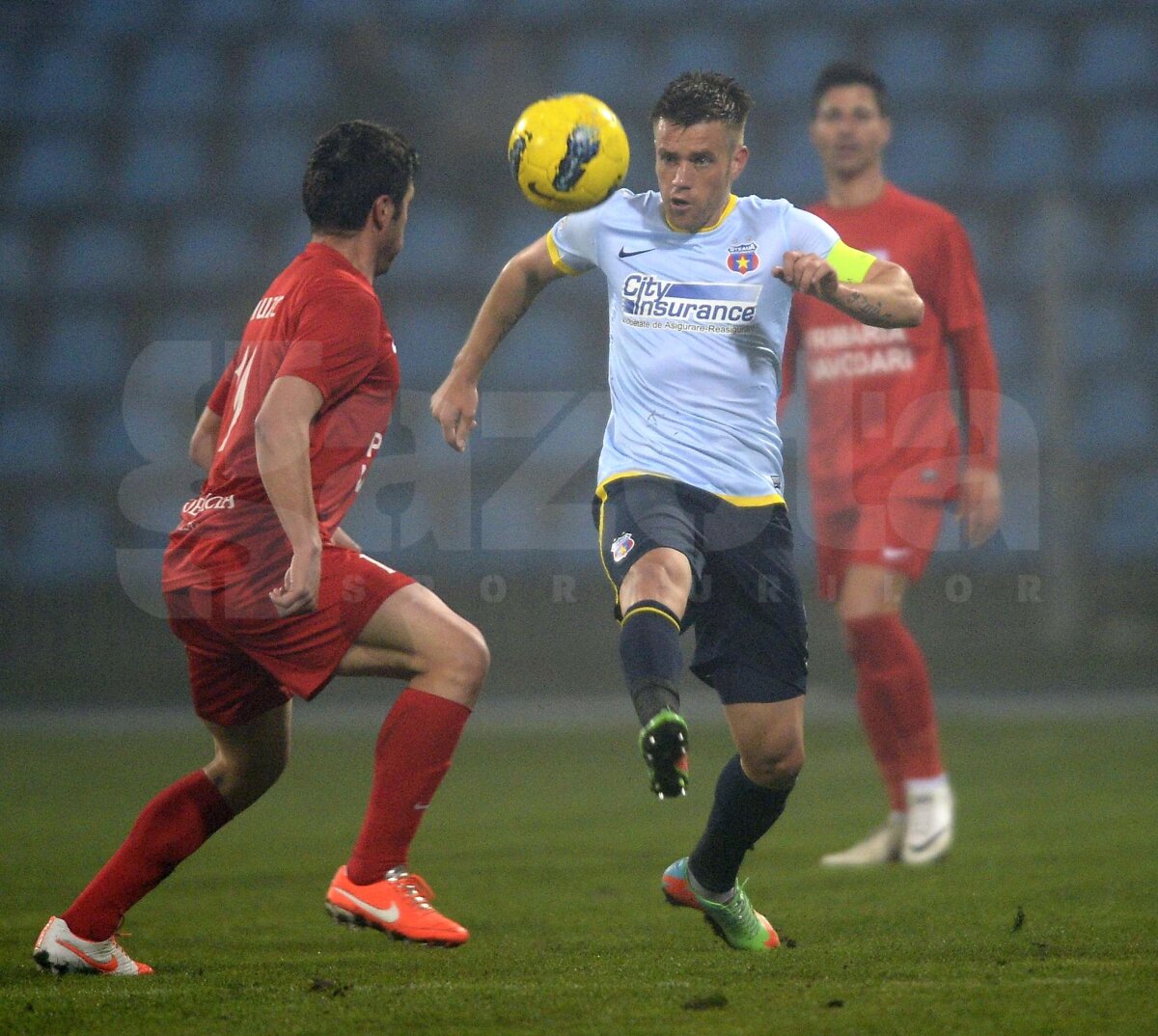 VIDEO şi FOTO Săgeata - Steaua 1-2 » Claudiu Keşeru, gol şi pasă de gol în meciul care îi duce pe stelişti la 8 puncte de Astra