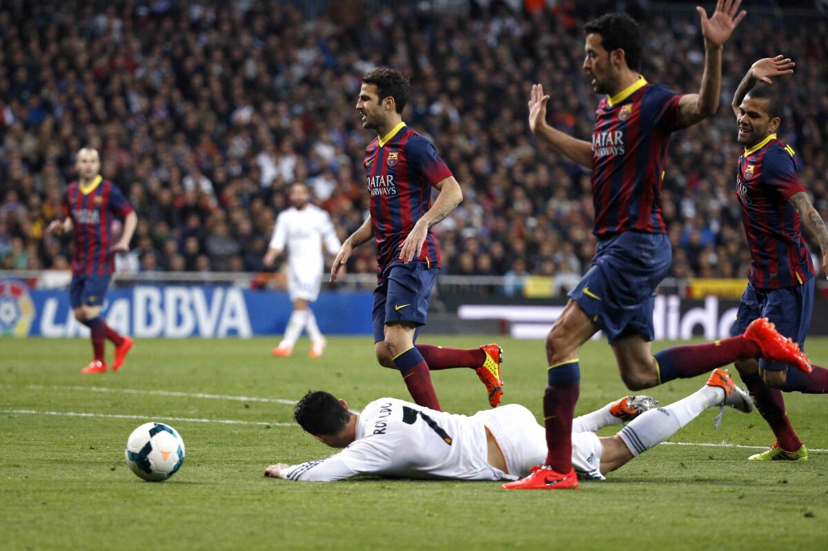 FOTO Zece imagini spectaculoase din El Clasico! Cristiano Ronaldo şi Lionel Messi s-au ridicat din nou la cel mai înalt nivel